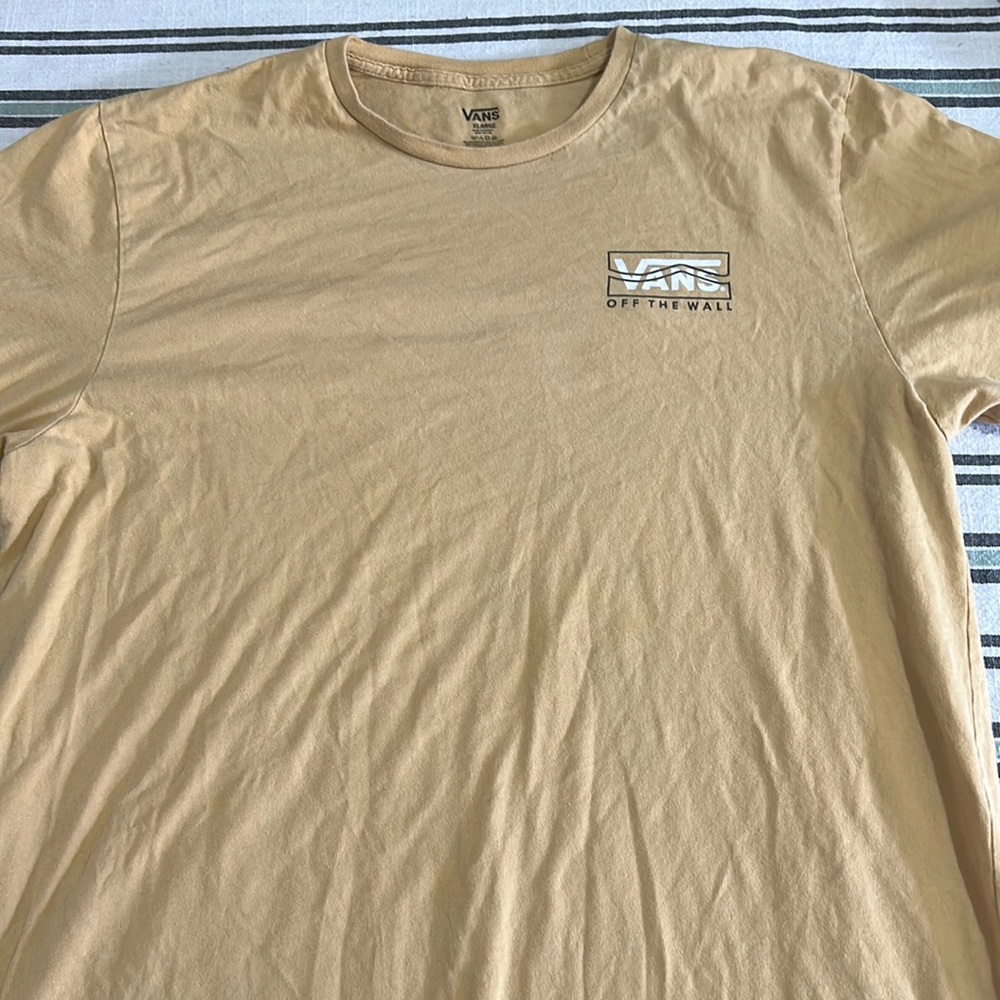 yellow vans shirt